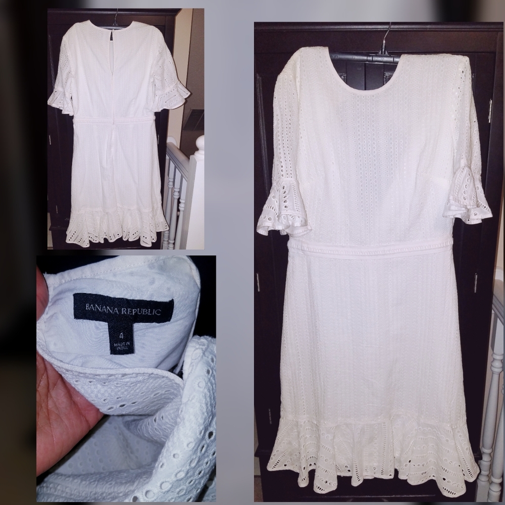 Banana Republic Ruffle Dess - Picture 2 of 4